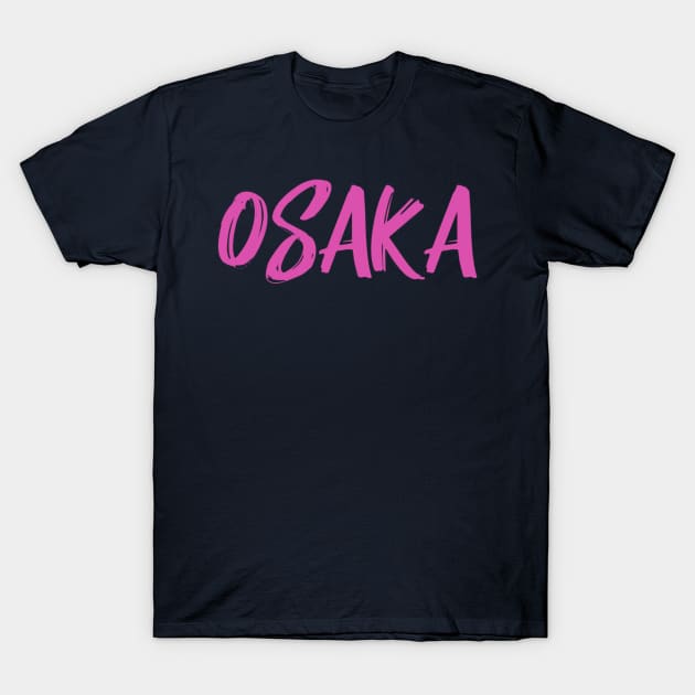 Osaka (pink) T-Shirt by My Geeky Tees - T-Shirt Designs